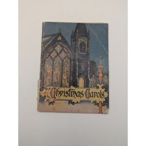 Vintage 1957 Christmas Carols Songbook John Hancock‎ Mutual Life Insurance Co